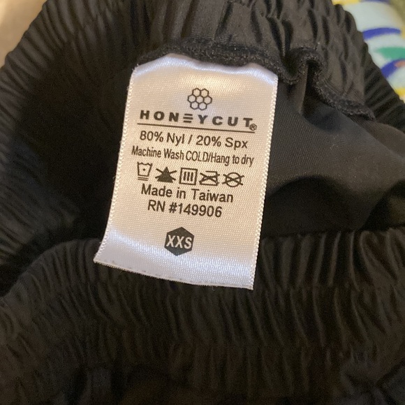 Black shorts- black and pink - Picture 3 of 3